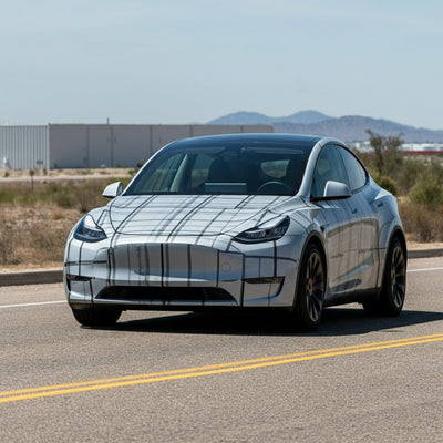Ucuz Tesla Model Y, Giga Texas Yakınlarında Kamuflajsız Görüldü