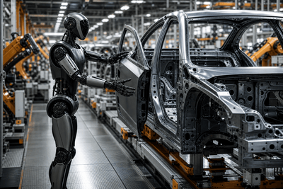 Automakers Reportedly Deploy Humanoid Robots as US Restricts Imports