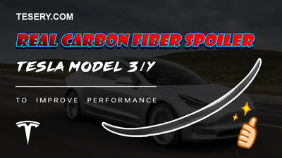 Tesla Karbon Fiber Spoiler Model 3 ve Model Y ile nasıl olur?