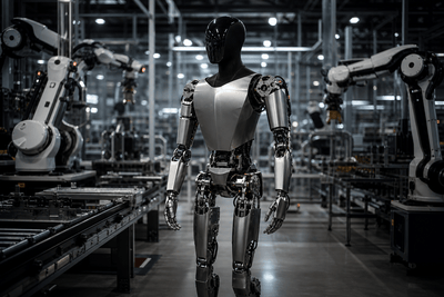 Report: Tesla Eyes Aggressive Optimus Robot Production Ramp-Up