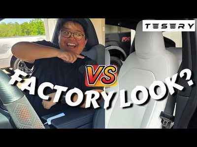 Tesery Model Y White Seat Covers: Full Install & Review