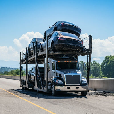 Tesla, LA Araç Taşıyıcı Yangınının Elektrikli Araç Bataryalarından Değil, Dizel Yarı Kamyondan Kaynaklandığını Açıklıyor