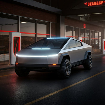 Tesla Cybertruck Artıkları Supercharger Lokantasında Ana Yemek Oldu