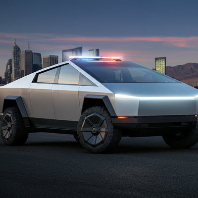 Tesla Cybertruck'lar Las Vegas'ta Polis Devriyelerini Devrim Yaratıyor