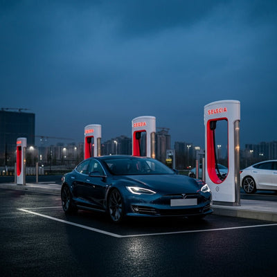 Tesla, Çin'de İlk Kez Ultra-Hızlı V4 Süper Şarj Cihazlarını Başlattı