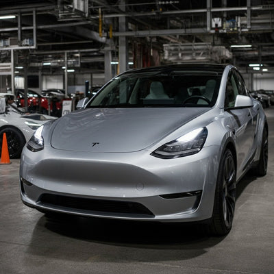 Tesla Model Y L'nin Seri Üretime Giga Şanghay'da Girdiği Bildirildi