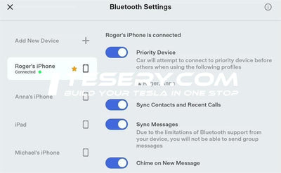 Tesla Öncelikli Cihaz: Sorunsuz Bluetooth Bağlantısı