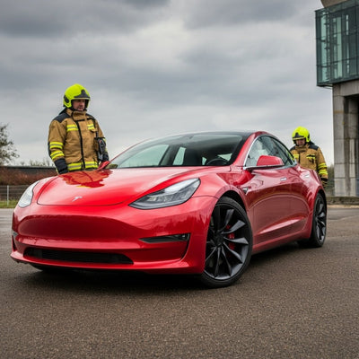 Tesla, Alman İtfaiyecilere Elektrikli Araç Eğitim Programı ile Destek Veriyor