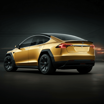 Tesla's Robotaxi Revolution Begins: Cybercab Enters Mass Production with a Surprising Glossy Gold Finish