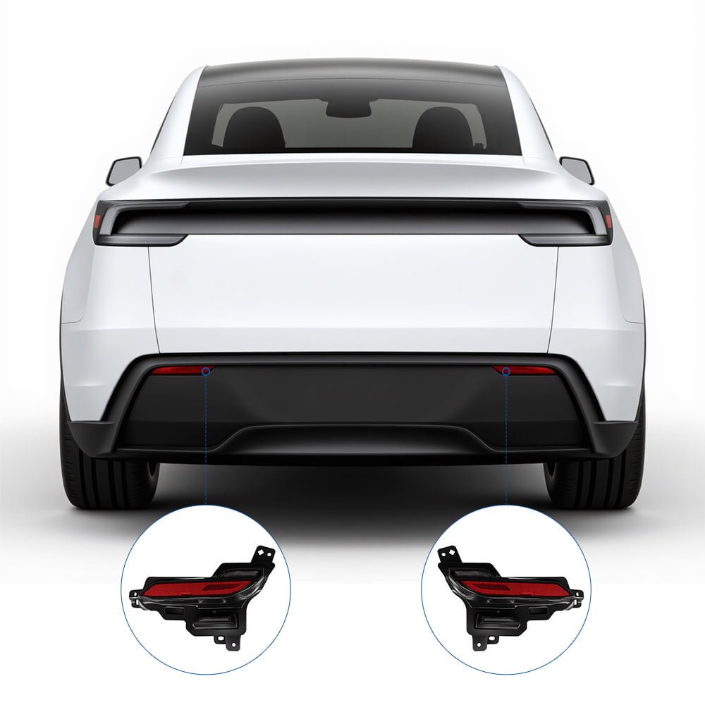Tesla Model Y Juniper LED Arka Tampon Reflektör Işıkları
