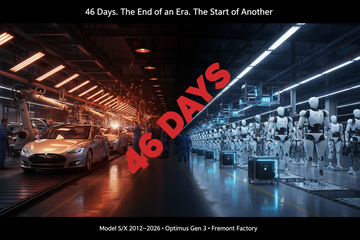 46 Days. That's All It Took to Erase 14 Years of Model S/X History — And Make Room for Optimus.