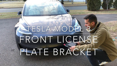 Tesla Model 3 Aracınıza Ön Plaka Takma Kılavuzu