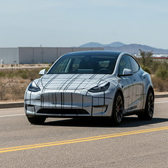 Ucuz Tesla Model Y, Giga Texas Yakınlarında Kamuflajsız Görüldü