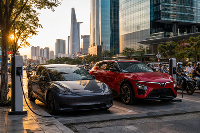 Tesla Moves Into Vietnam, Taking on VinFast in EV Market