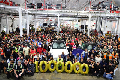 Bir Dönüm Noktasını Kutlamak: Tesla'nın Fremont Fabrikası GA4'ten 1 Milyonuncu Model Y'si