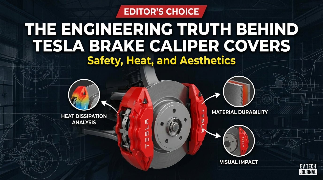 Editor's Choice: The Engineering Truth Behind Tesla Brake Caliper Cove
