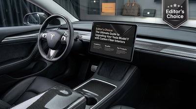 Editor's Choice: The Ultimate Guide to Upgrading Your Tesla Model Y with Carbon Fiber Interiors