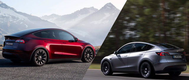Tesla Model Y'inizi Quicksilver ve Midnight Cherry Red ile Geliştirmek