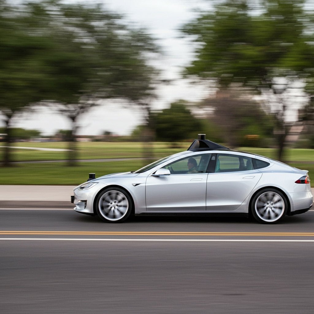 First Tesla Driverless Robotaxi Spotted in the Wild in Austin, TX - Tesery Official Store