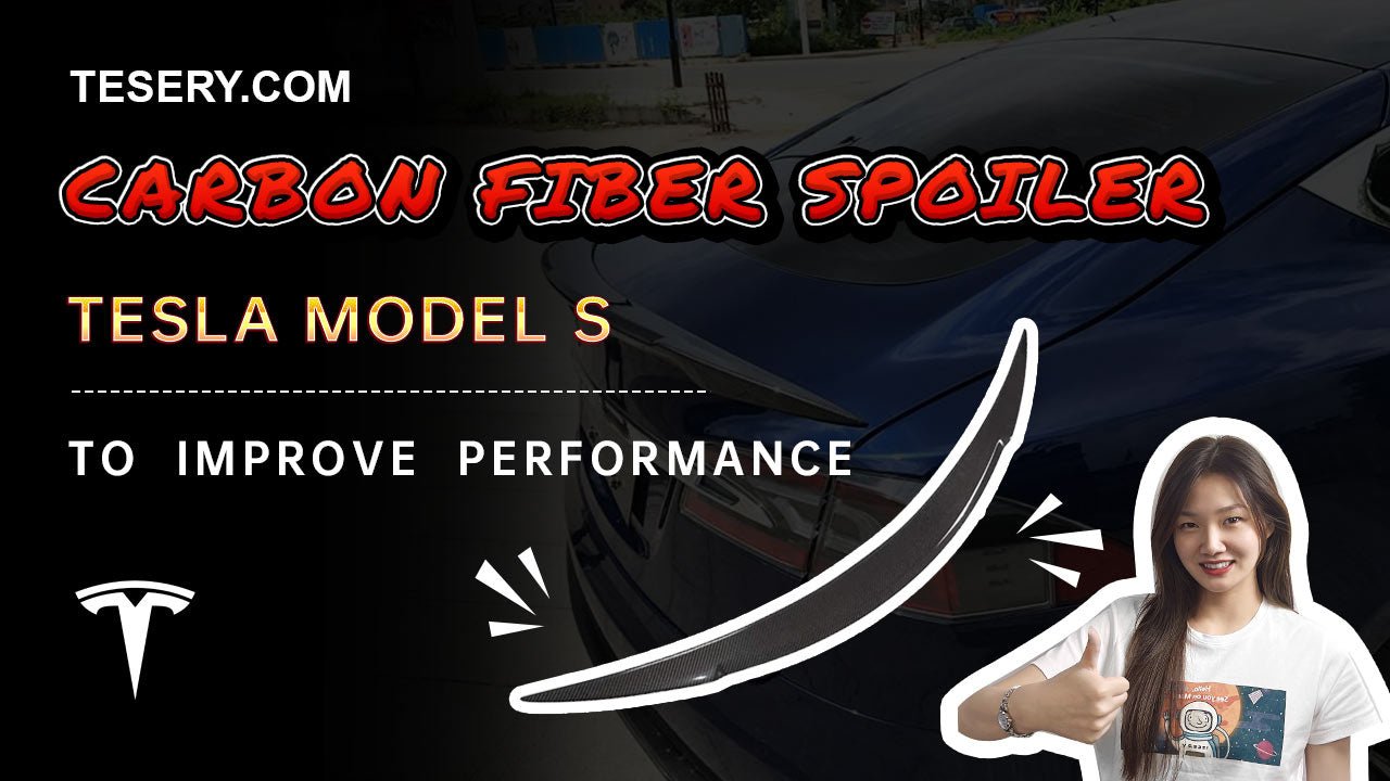 How does the real carbon Spoiler with Model S R-Style? - Tesery Official Store