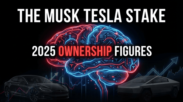 Elon Musk Gerçekten Tesla'nın Ne Kadarına Sahip? 2025 En Son Rakamlar