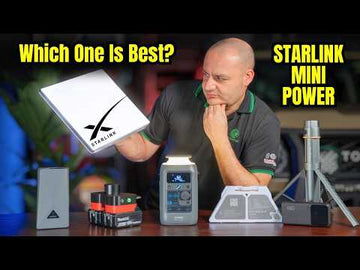 Starlink Mini Off-Grid Power Guide | Tesery Power Tripod