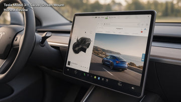 Is the Tesla Model 3/Y Swivel Screen Mount Worth It? An Honest Review - Tesery Official Store