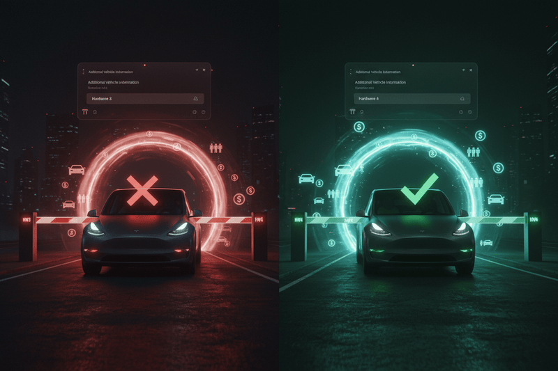 Is Your Tesla Eligible for Robotaxi? The HW3 Owner's Complete Self-Check Guide - Tesery Official Store