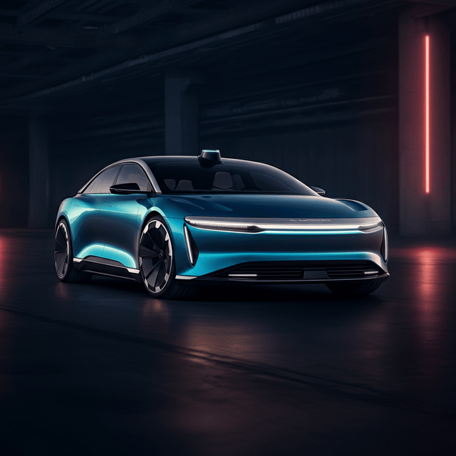 Lucid Unveils Lunar Robotaxi Concept to Challenge Tesla Cybercab in the Autonomous Ride-Hailing Race