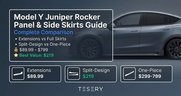 Model Y Juniper Rocker Panel & Side Skirts Guide: Complete Comparison - Tesery Official Store