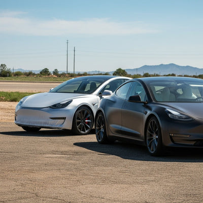 Gizemli Kaplı Tesla Araçları Giga Texas'ta Test Edilirken Görüldü