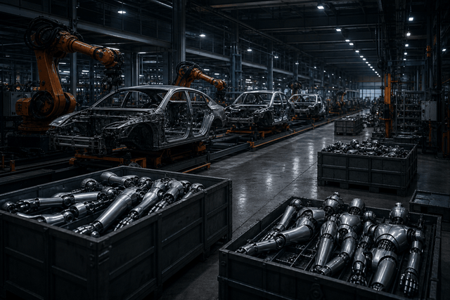 Report: Tesla Retools Model S/X Lines for Optimus Production