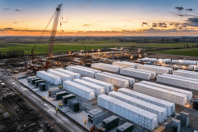 Reports: Tesla Megapacks Power Belgium's Largest Battery Project