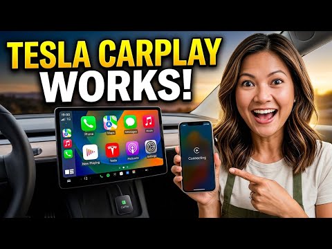 Tesery CarPlay Adapter: iPhone Screen Mirroring for Tesla