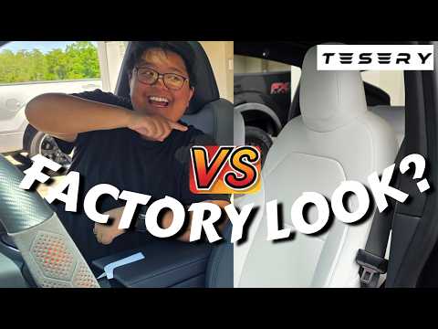 Tesery Model Y White Seat Covers: Full Install & Review