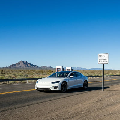 Tesla, Arizona'daki İlk Supercharger Otoyol İşareti ile Bir Dönüm Noktası Başardı
