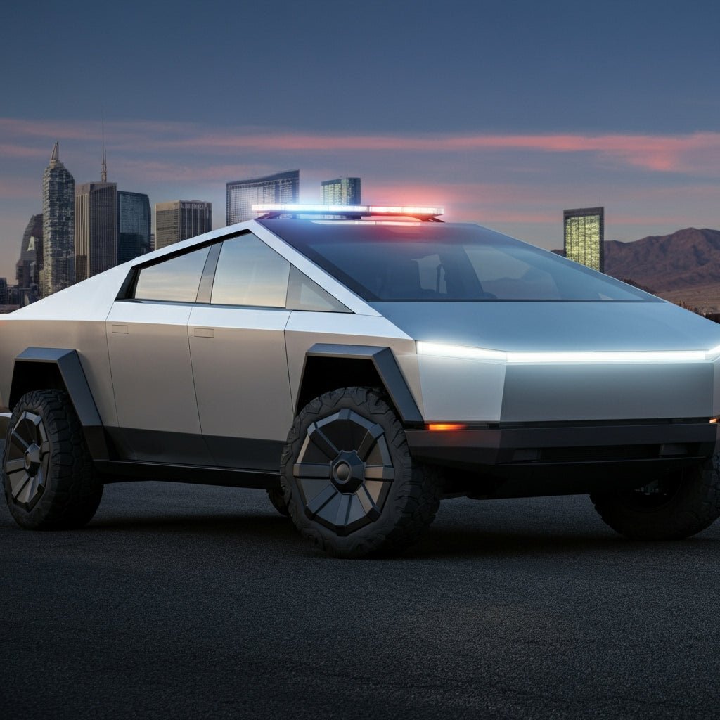 Tesla Cybertrucks Revolutionize Police Patrols in Las Vegas - Tesery Official Store