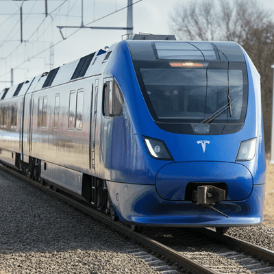 Tesla Germany Giga Train Service Expands with Rave Reviews from Employees