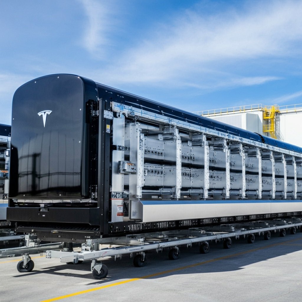 Tesla Lathrop Megafactory Celebrates Massive Megapack Battery Milestone - Tesery Official Store