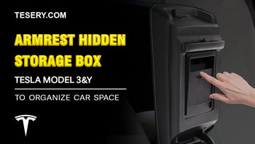 Tesla Model 3/Y armrest hidden storage box-A must-have accessory for car owners - Tesery Official Store