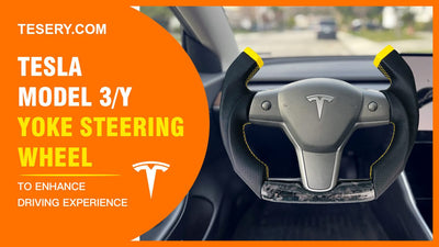 Tesla Model 3/Y Direksiyon Simidi-Y Tesla'nızı daha benzersiz yapın!