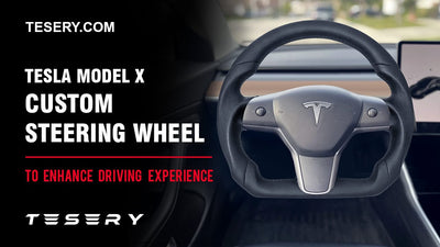 Tesla Model X Karbon Fiber Özel Direksiyon - En İyi Direksiyon