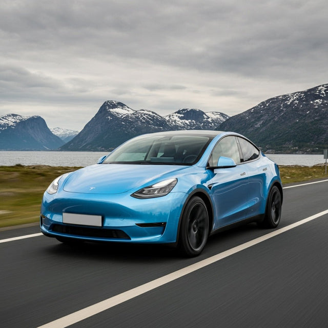 Tesla Model Y Norveç'te En Yaygın Araç Haline Geldi