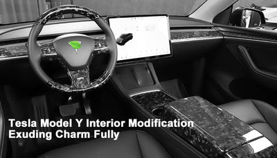 Tesla Model Y İç Mekan Modifikasyonu, Tamamen Cazibe Saçıyor