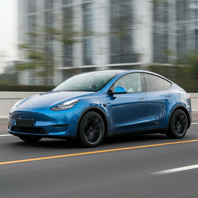 Tesla Model Y L Çin'de Gösterim Alanına Giderken Görüntülendi