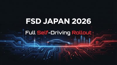 Tesla Targets 2026 for Full Self Driving Rollout in Japan Following Record Growth