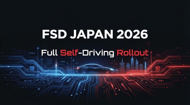 Tesla Targets 2026 for Full Self Driving Rollout in Japan Following Record Growth