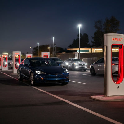 Tesla Nadir Görülen Supercharger Kuyruk Sorununu Çözmek İçin Yeni Bir Çözüm Test Ediyor