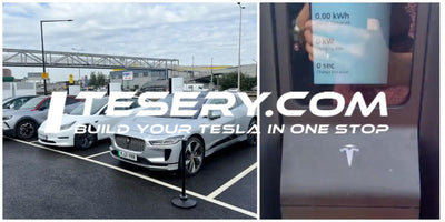 Tesla, Birleşik Krallık'ta Temassız Ödemeli Dünyanın İlk V4 Süper Şarj Cihazını Tanıttı