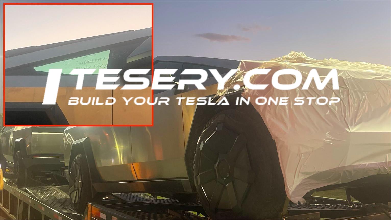 Tesla's Cybertruck Takes Center Stage in Crash Test Speculations - Tesery Official Store